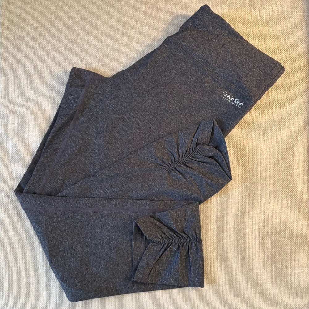 Calvin Klein Performance Charcoal Women’s Yoga Leggings - Size M
